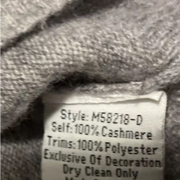 Johnny Was cashmere heavily embroidered  3/4 sleeve sweater NWT RARE - Picture 14 of 14